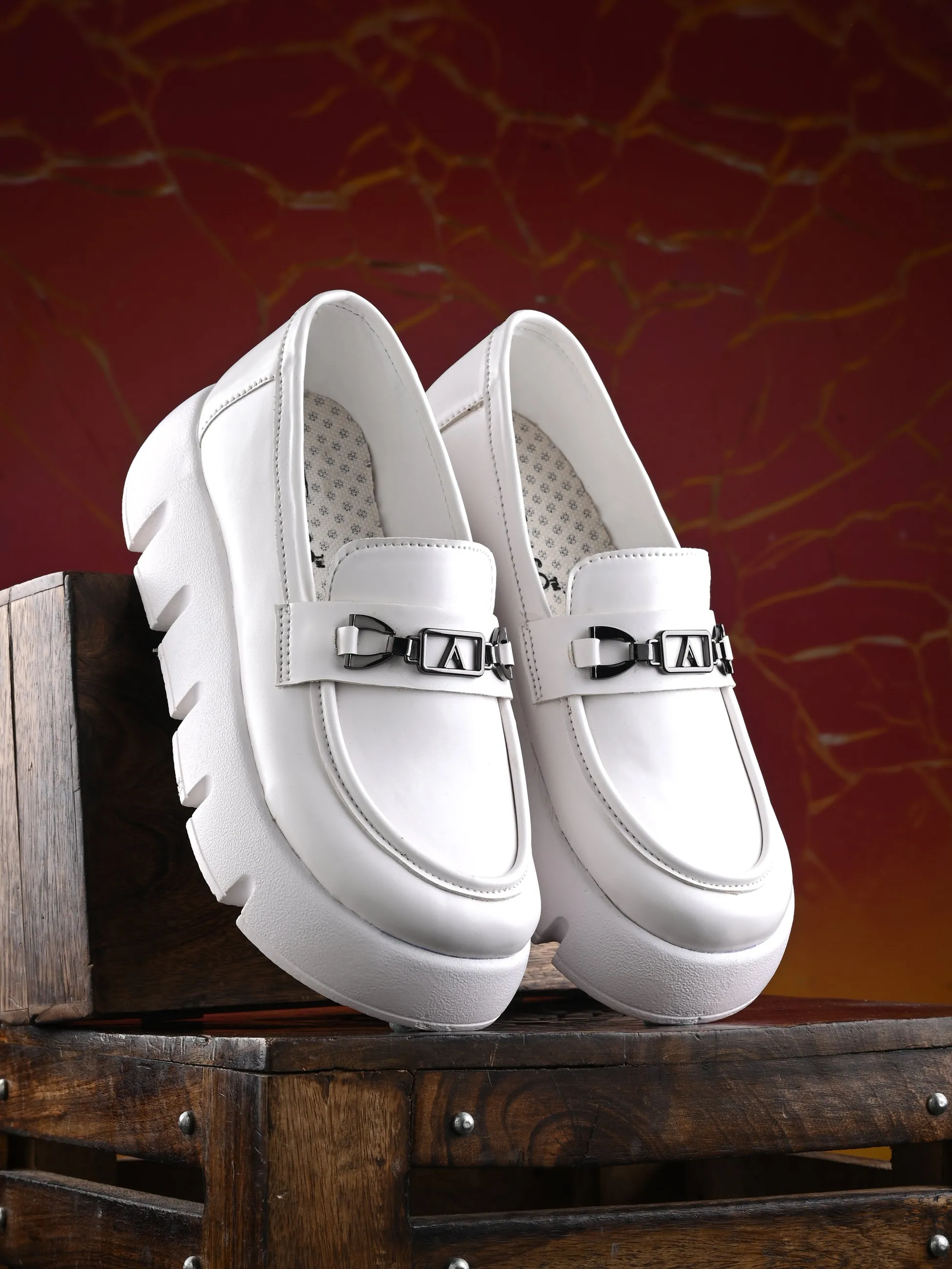 Pearly Prestige Loafers For Women