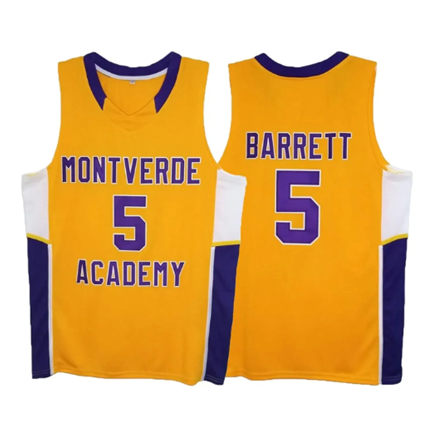 RJ Barrett Montverde Academy High School 5 Jersey