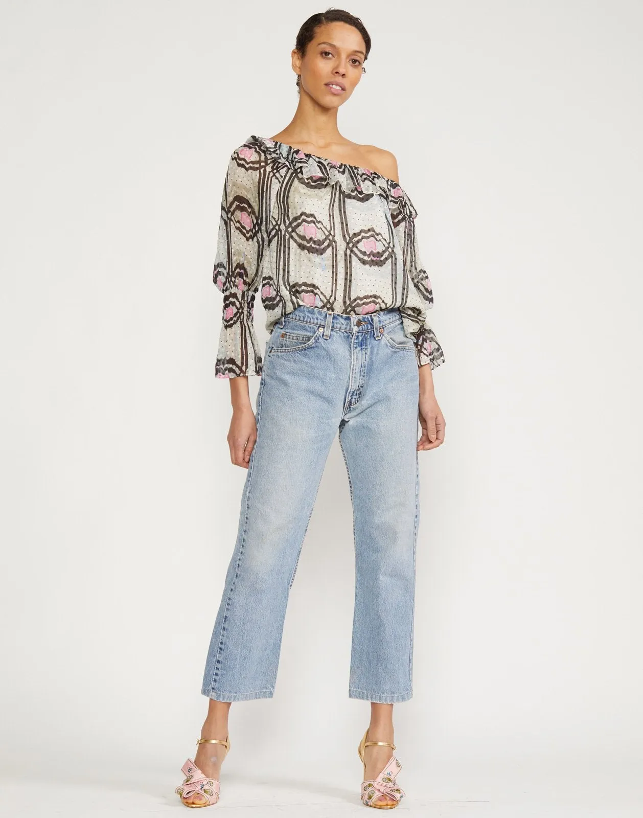Russel Ruffle Top