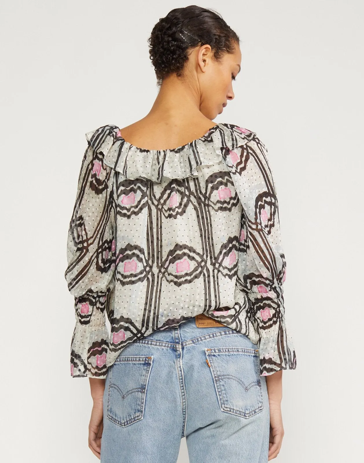Russel Ruffle Top