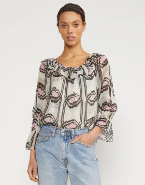Russel Ruffle Top