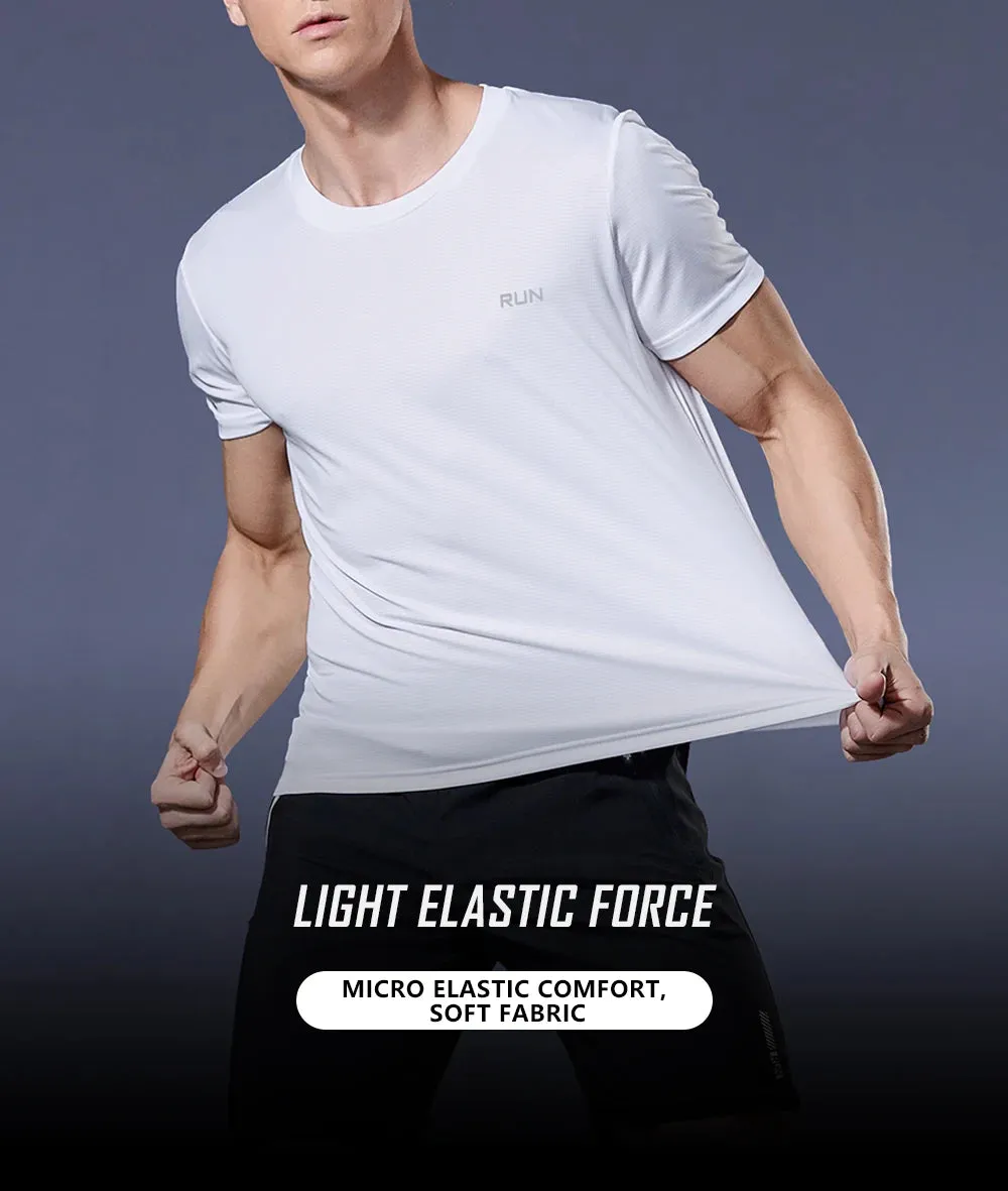 Short Sleeve Running & Gym Workout Sport Men T Shirt