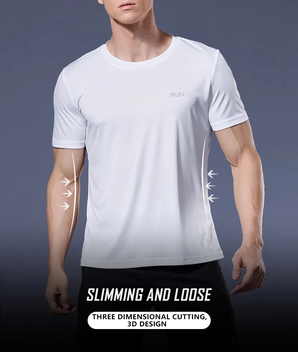 Short Sleeve Running & Gym Workout Sport Men T Shirt