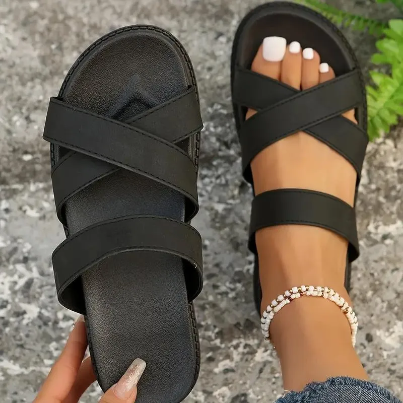 SoleRelief™ Platform Sandals