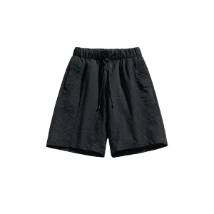 Solid color drawstring shorts-B10 | Inspanda