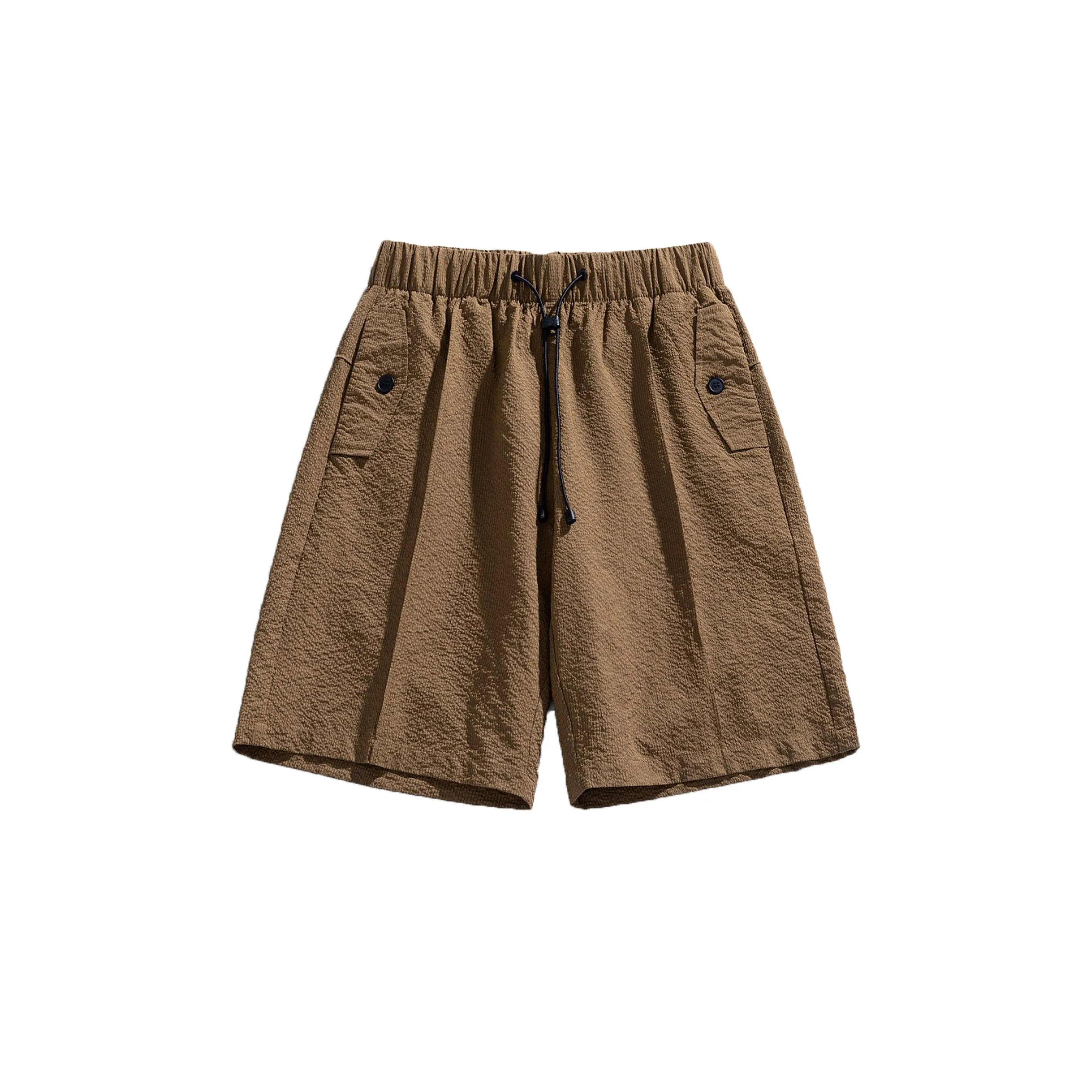 Solid color drawstring shorts-B10 | Inspanda