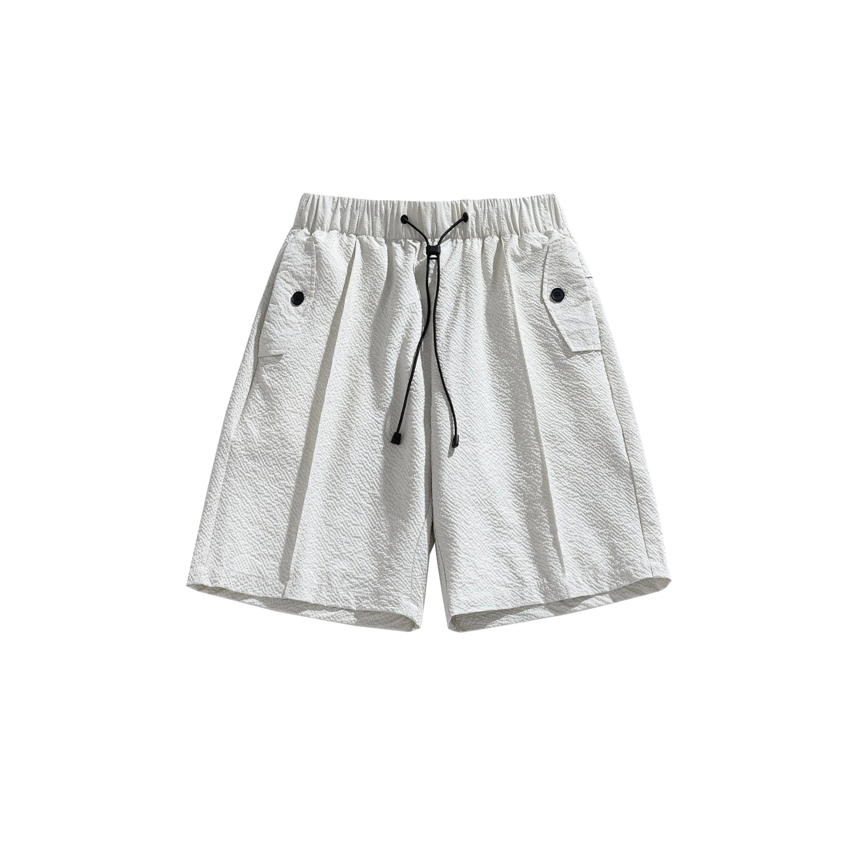 Solid color drawstring shorts-B10 | Inspanda