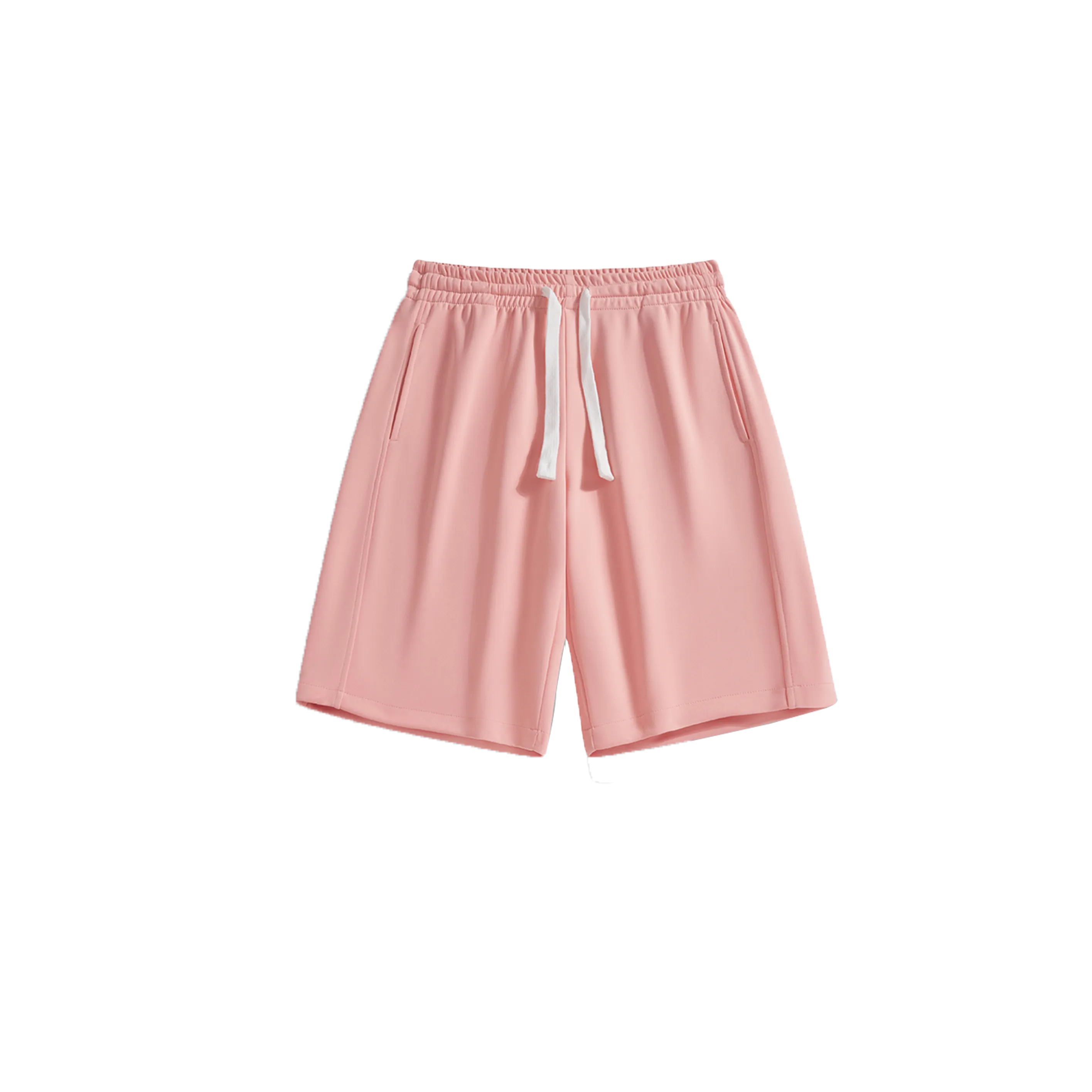 Solid color drawstring shorts-D2 | Inspanda
