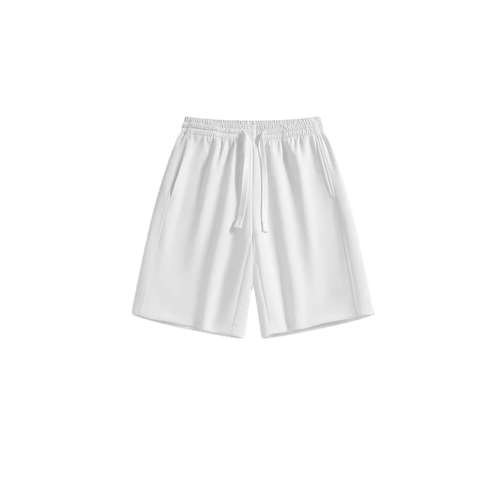 Solid color drawstring shorts-D2 | Inspanda