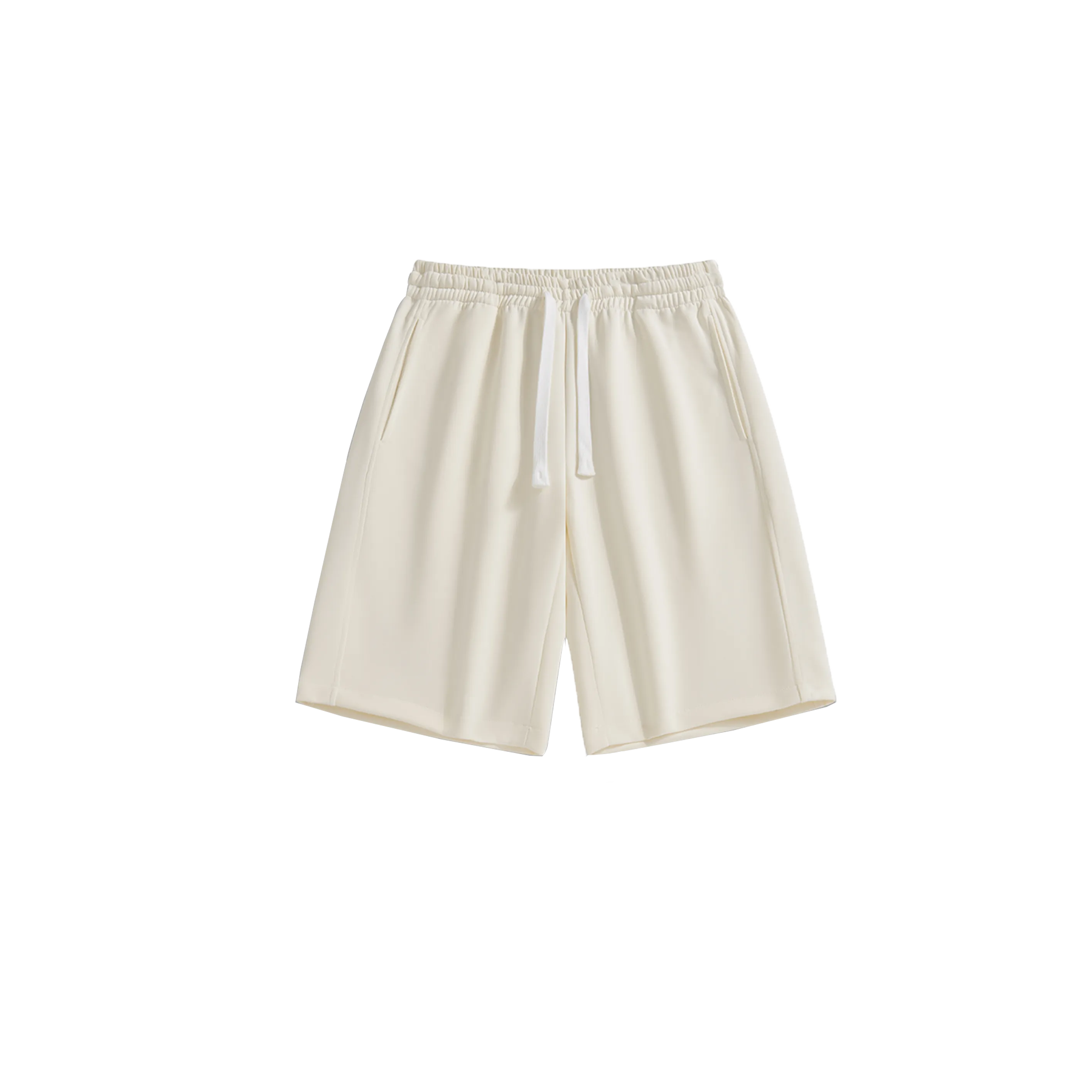 Solid color drawstring shorts-D2 | Inspanda