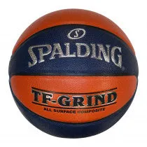 SPALDING TF-GRIND IN/OUT BASKETBALL ORANGE/NAVY