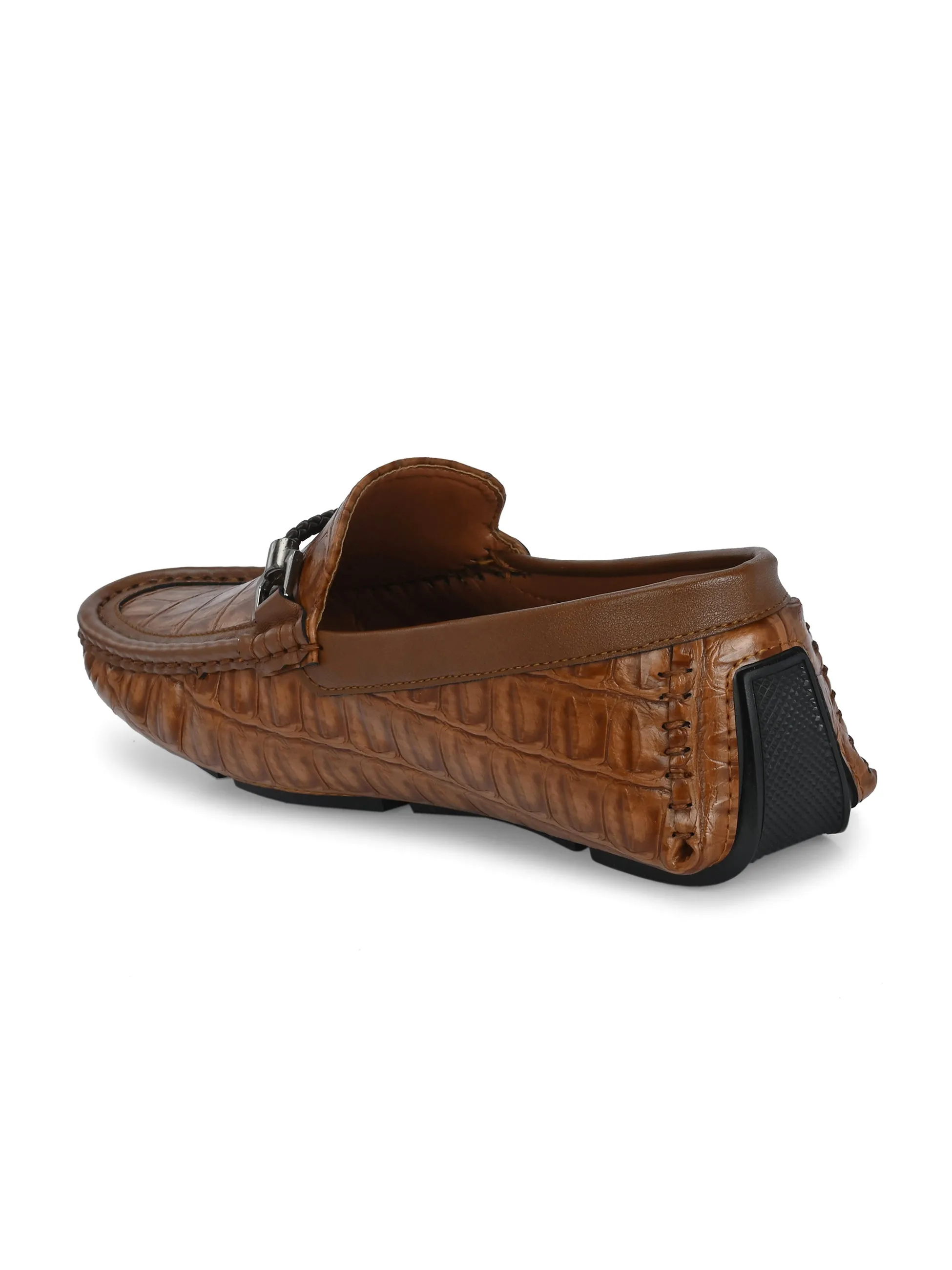 Tawny Croc Royale Loafer
