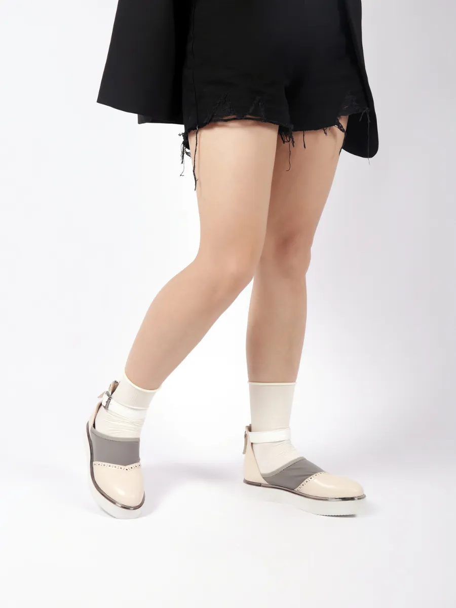 Tulip Ankle Strap Crepe Pink Sandal