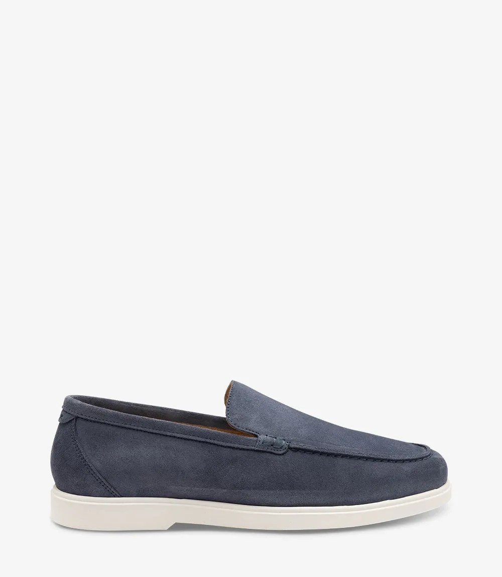 Tuscany Denim Blue Suede