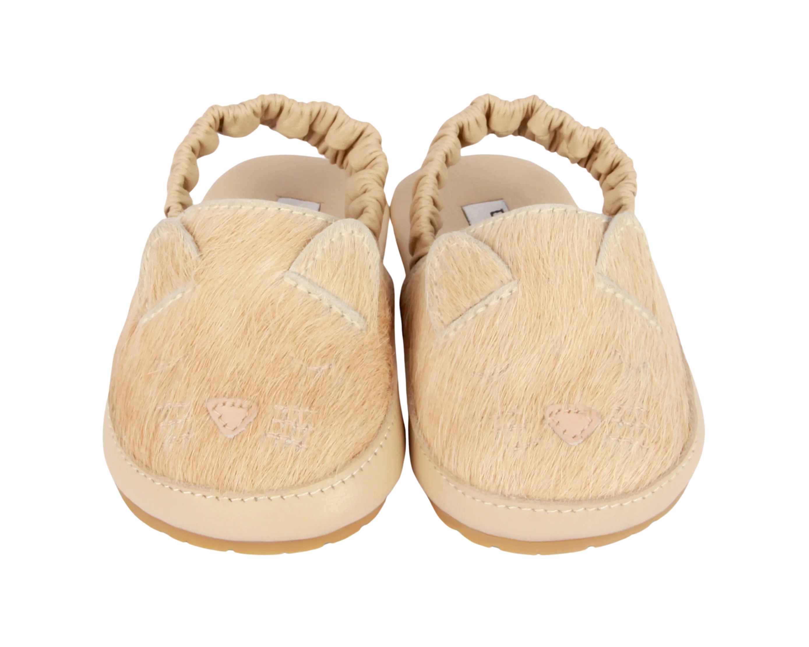 Vallie Sandals | Cat | Cream Cow Hair