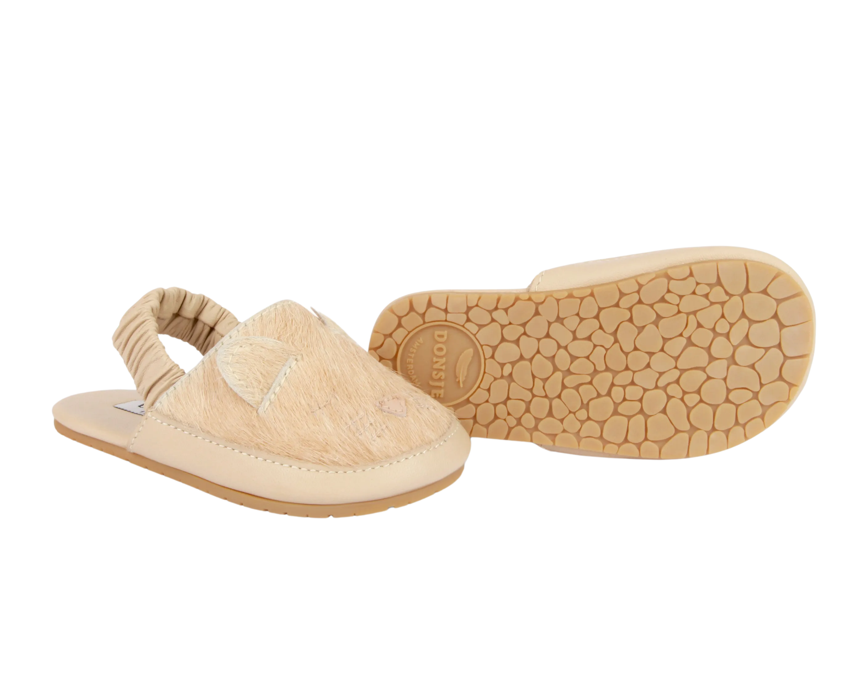 Vallie Sandals | Cat | Cream Cow Hair