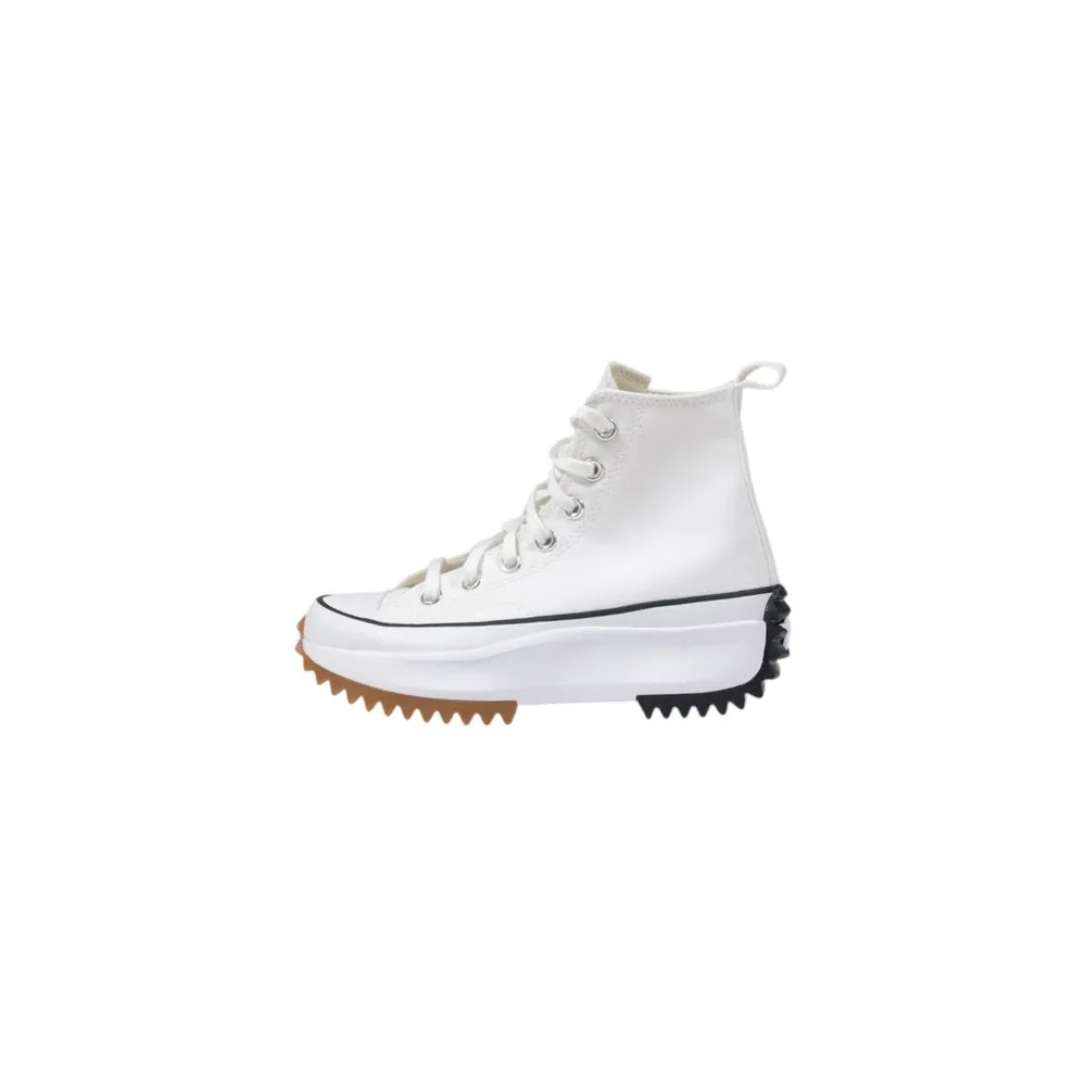 White Fabric Sneaker