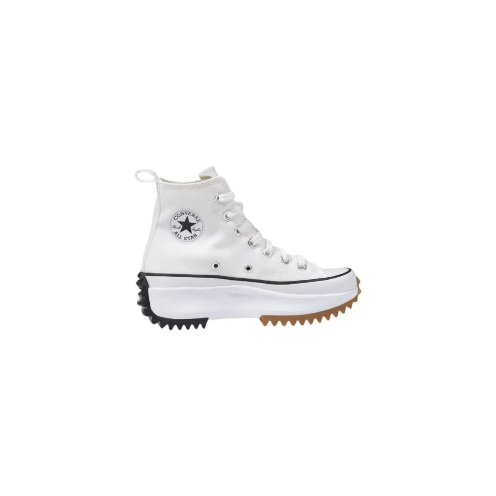 White Fabric Sneaker