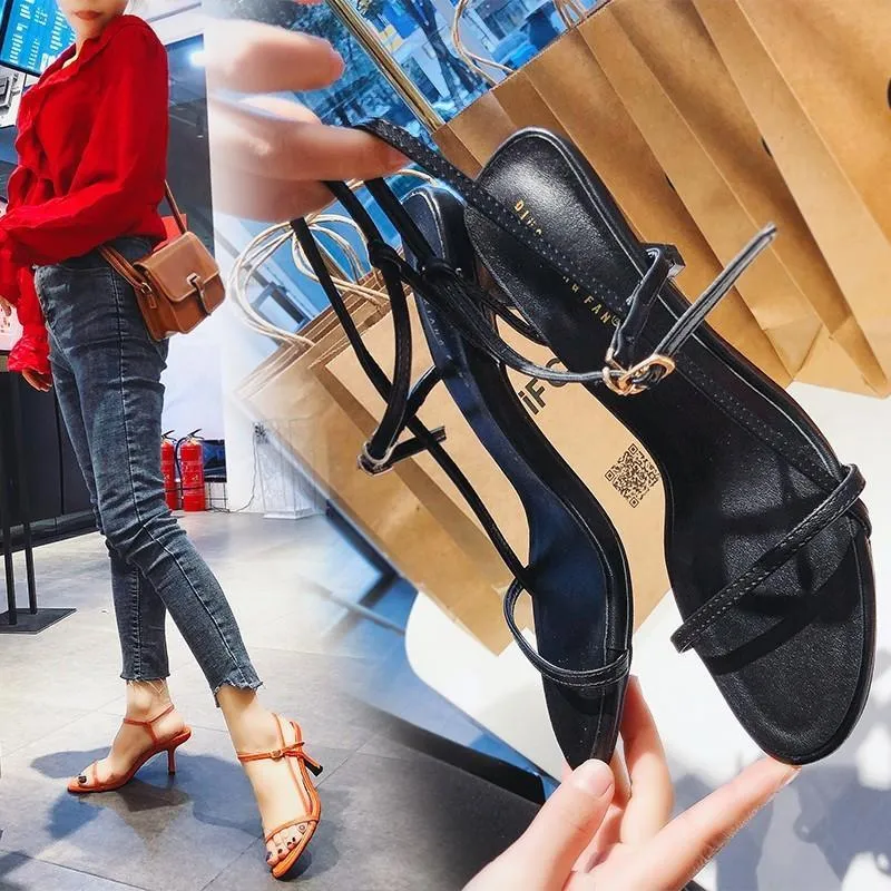 Women Sandals  High Heels  New Women Shoes Open Toe Female Shoes